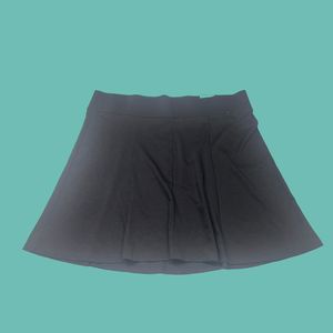 NWT Maurices Size‎ 2(2X) Pull On A-Line Skirt Solid Black Stretch Elastic Waist